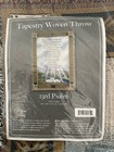 23rd Psalm Woven Tapestry Blanket Throw Usa 50   60  Religious Christian
