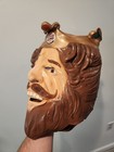 2006 Burger King Mask The King Halloween Head Face Crown Cosplay Adult Rubber