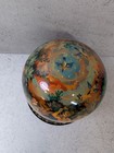 Hand-painted Russian Lacquer Box     Large Dome     Horseman Scene     Red Interior