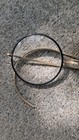 Antique Windsor Frames Eyeglasses Round Brown Celluloid Gold Filled Wire Glasses