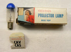 Vintage Sylvania Projector Lamp Blue Top Bulb Cav Cas Nos 2-a