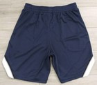 Reebok Men s Bottoms Drawstring Athletic Workout Ready Mesh Navy Shorts Size S s
