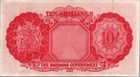 Bahamas 10 Shillings 1953 Pick   14b