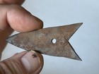Outstanding Historic Indian Metal Iron Trade Arrow Spear Point Arrowhead Nm