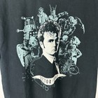 Vintage 2004 Doctor Who Tv Show Movie Promo Graphic Black Shirt Size M