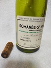 Drc Romanee Conti Leroy St Vivant 1979 Vintage Glass Bottle  empty  With Cork