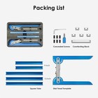 Adjustable Dual Nut Locking Stair Tread  Template Tool Jig Stair Gauge Measuring