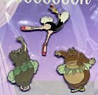 Disney Parks 3 Pin Set Oooooh We Fancy Fantasia Dancers Hippo Elefant Ostrich