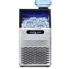 100lbs Built-in Commercial Ice Maker Stainless Steel Restaurant Ice Cube Machine