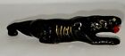 Small Glass Black Panther Stalking 5  Long 1  Wide Make Offer 