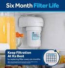 Ge Mwf Mwfp 46-9991 Gwf Smartwater Genuine Refrigerator Water Filter - 4 Pack