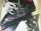 Motley Crue Shout At The Devil Drum Stick Drumstick Set -black  Nice 