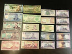 Set Of 20 Notes Saddam Hussein Iraq   Iraqi Dinar  Banknote Lot  20 Nots       