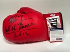 Mike Tyson Signed Lh Red Everlast Leather Boxing Glove Psa 3a98186