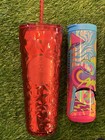 Lot Of 5 Starbucks Coffee Tumbler Venti 24oz   16oz Cups Tumbler Christmas