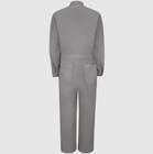 Men   s Gray Industrial Work Coveralls     Heavy Duty Utility Mechanic Jumpsuit