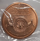 George H w  Bush Inaugural  1989  Bronze Medal By Us Mint In Ogp