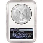 1996 American Silver Eagle Coin - Ngc Ms69