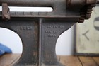 Landis Leather Cutter Skiver Cobblers Shoe Repair Bench Machine Cast Iron Tool
