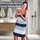 6 Piece Towel Set - 525 Gsm 100  Cotton Bathroom Accessories - 2 Bath Towels    