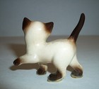 Vintage Hagen Renaker Miniature Siamese Cat Walking  73 Excellent Condition