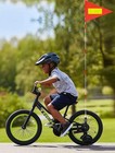 Bike Flag With Pole 6 Feet High Visibility Flags Orange Reflective