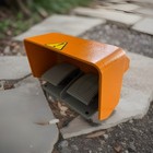 Dual Foot Switch Pedal 15a Machinery Control Switches Cast Reinforce 250vac