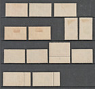 British Honduras Kgvi Mint Lot On Three Pages  hm 