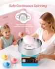 Vevor Commercial Cotton Candy Machine Electric Sugar Floss Maker Stainless Steel
