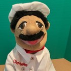 Sml Chef Peepee Puppet With Name On Coat Melissa   Doug   35 