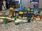 Vintage Thomas The Train Wooden Train Set