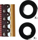 Replacement Cord For Zero Gravity Chair  4 Pack Universal Replacement Elastic Co