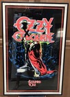 Vintage Ozzy Ozbourne Blizzard Of Ozz Blacklight Poster 23  X 35 