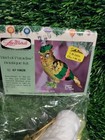 Rare  Leewards Bird Of Paradise Vintage 1973 Sequin Bead Christmas Ornament Kit