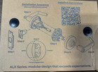 Schlage Alx10s Brw 619 Grade-2 Cylindrical Lever Lock  Passage Function Lever