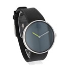 Movado Edge 40mm Black Dial Quartz Rubber Strap Men s Wristwatch