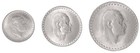 Egypt 1 Pound - 50 Piastres Silver Set  1970  Km  422-425  Mint Commemorative