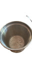 Vintage Large Hammered Aluminum Ice Bucket Made In Italy