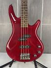 Ibanez Gsr200 Electric Bass Guitar Right Hand Red 4 String 3 Knob S n J050852313
