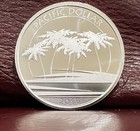 2018 Pacific Dollar 1 Oz  999 Fine Silver Fiji Bu In Capsule