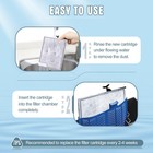 12 Pack Large Filter Cartridges Compatible With Aqueon Quietflow Power Filter   