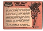 1966 Topps Batman  black Bat Logo   3 The Bat Signal