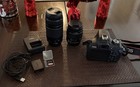 Canon Eos Rebel T7 Digital Slr Camera Premium Kit Ef-s 18-55mm ef 75-300mm Lens