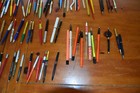 Vintage Pen   Mechanical Pencil Lot  Advertising  Promotional  Mixed Brands