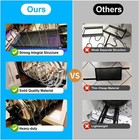 Cabinet Pull Out Organizer - Kitchen Sliding Pot Lid Racks And Pan Racks