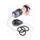 Pipedream Fetish Fantasy Suck N Stroke Head Pump Black