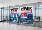 Cell Phone Repair Computer Laptop Tablet Iphone Android Sign Poster Banner