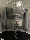 Hincapie Cycling Jersey Size Medium Full Zip Gray Short Sleeve Adult Polyester