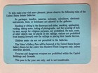 Bill Bradley U s  Senate 1993 Visitor Ticket New York Knicks Natl Basketball Asc