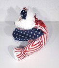 Ty Sparkler Red White Blue Bear Plush Stuffed Toy Usa Flag Pillow Pal 14  Nwt